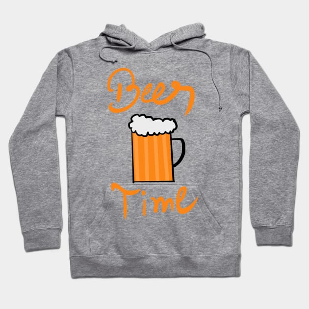 Beer Time Hoodie by Joker & Angel